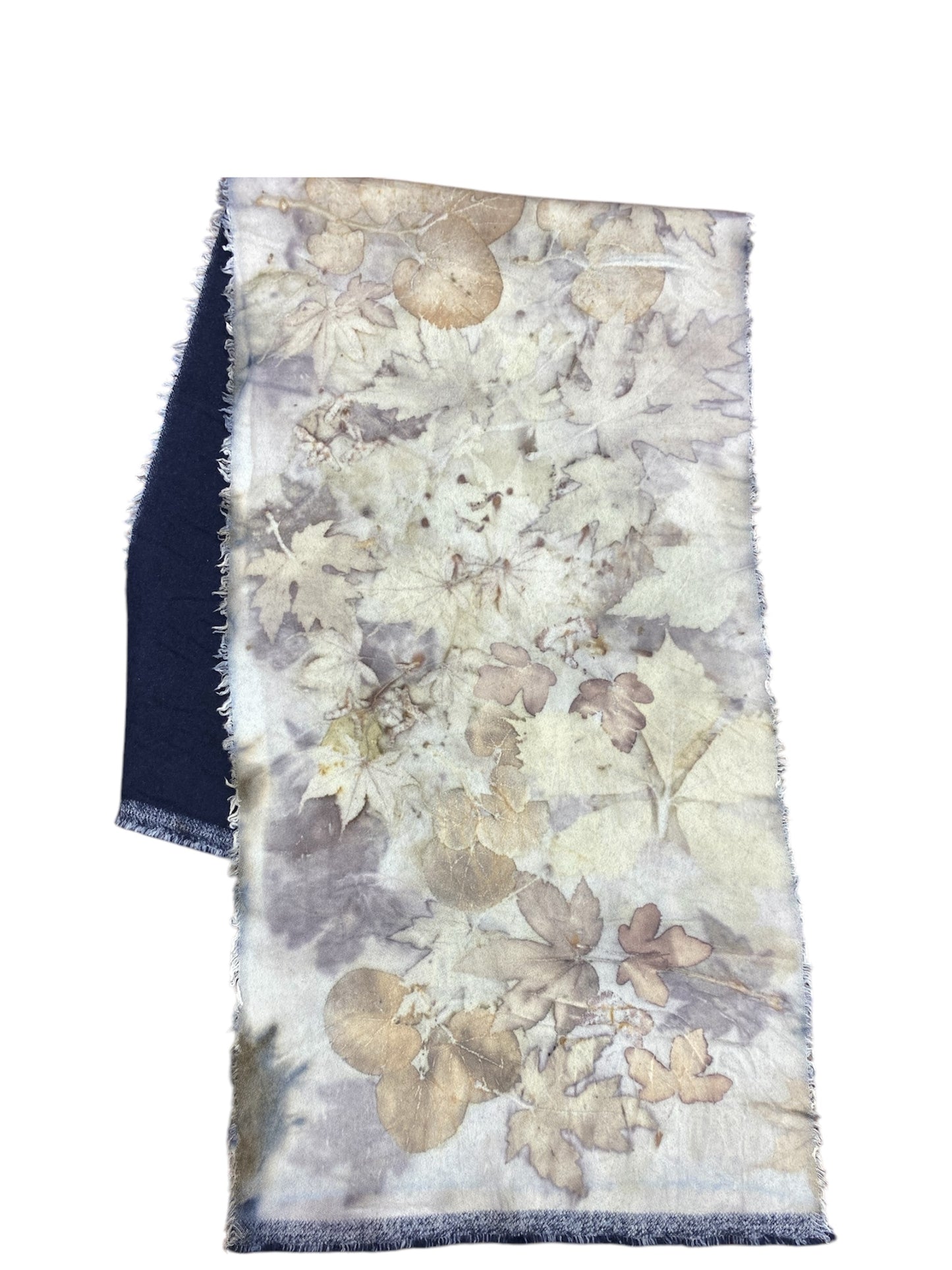 Sciarpa cashmere doppia frontura