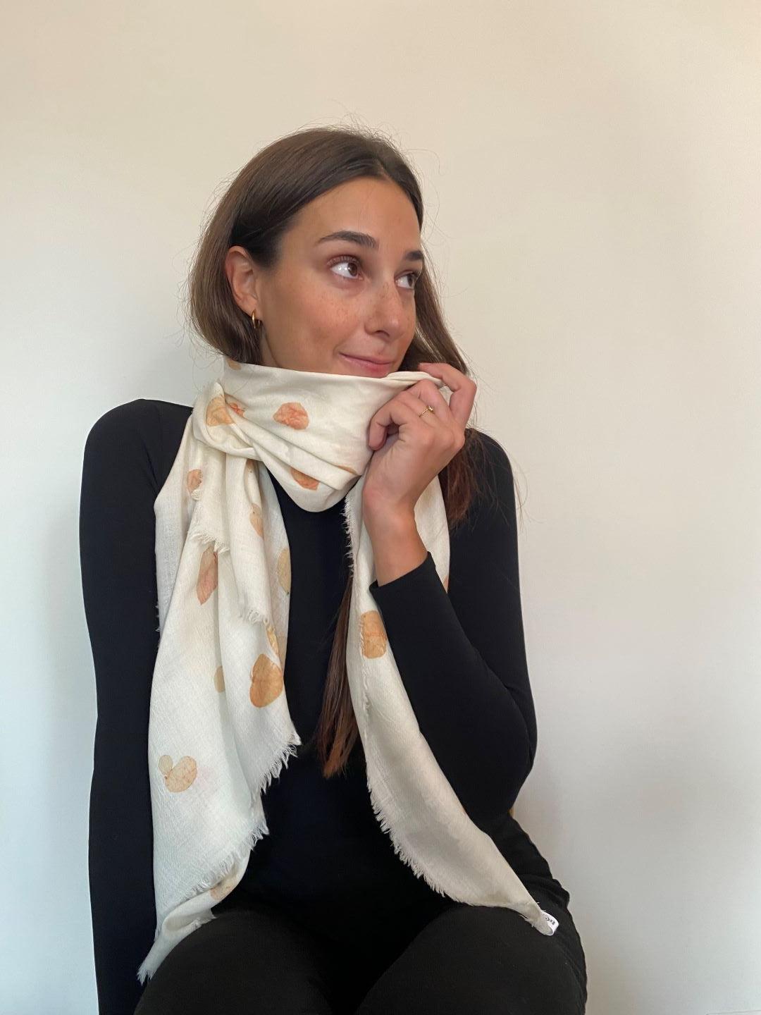 stola in lana eucalipto lucia pascale