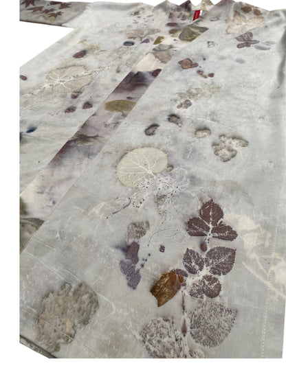 Kimono stampa naturale