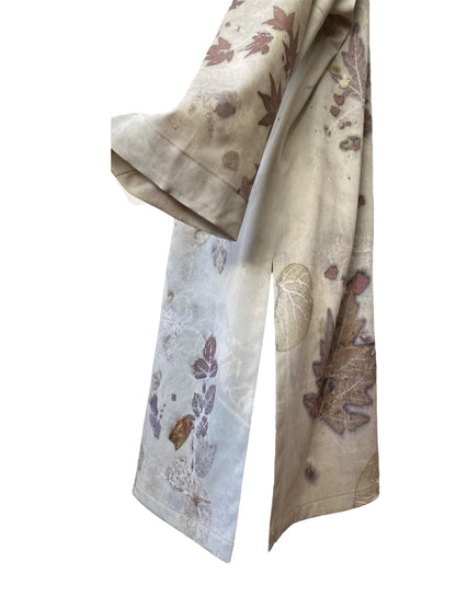 Kimono stampa naturale