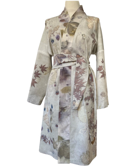 Kimono stampa naturale