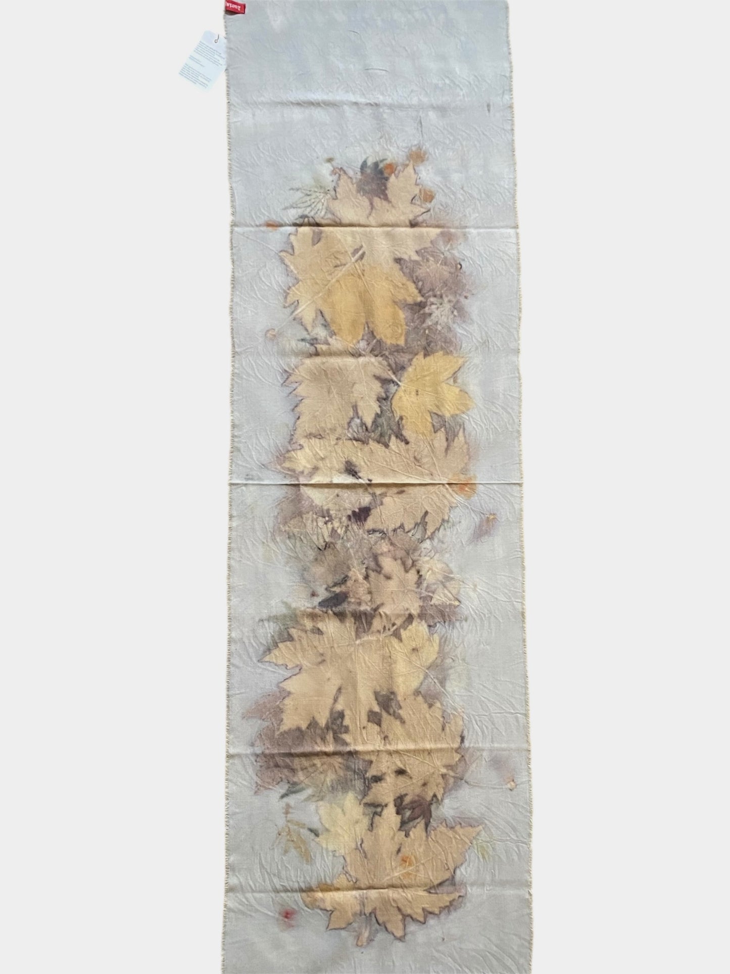 Sciarpa stampa naturale Acero