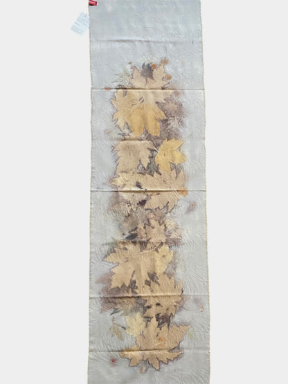 Sciarpa stampa naturale Acero