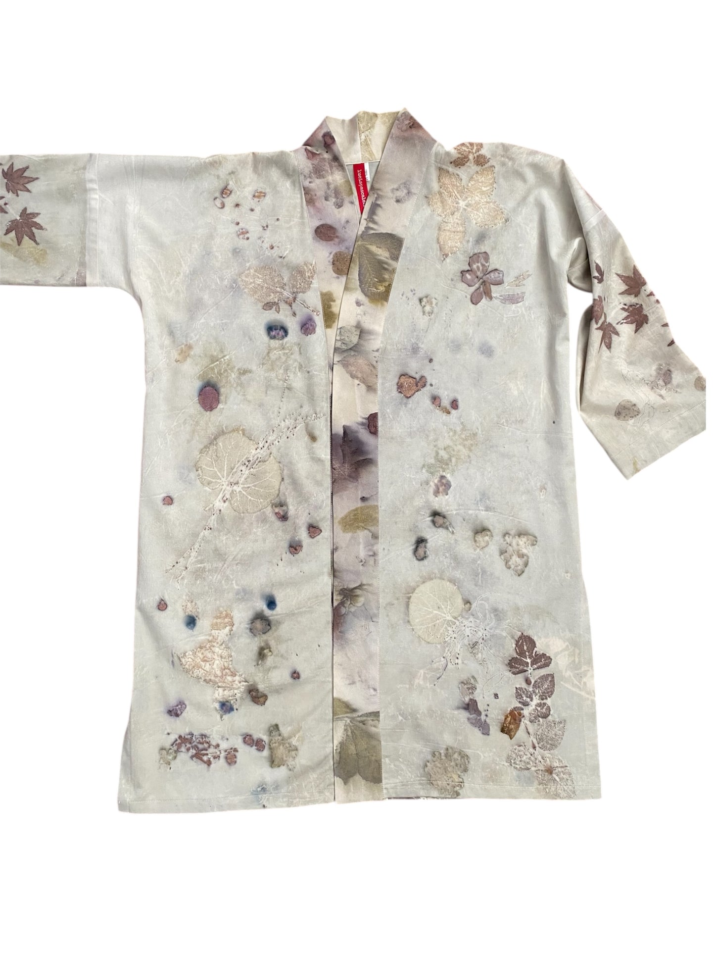 Kimono stampa naturale