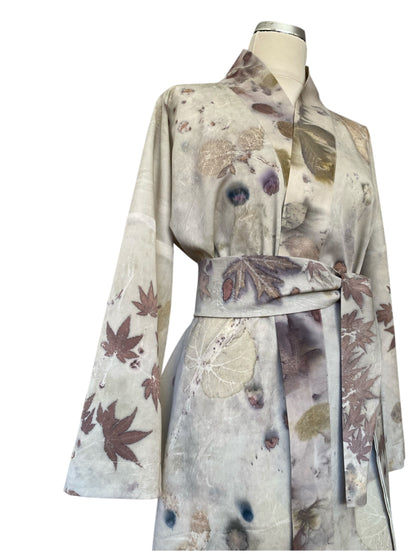 Kimono stampa naturale
