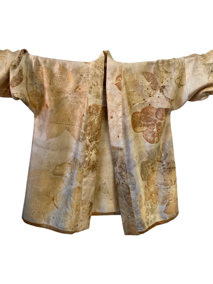 Kimono oro stampa naturale