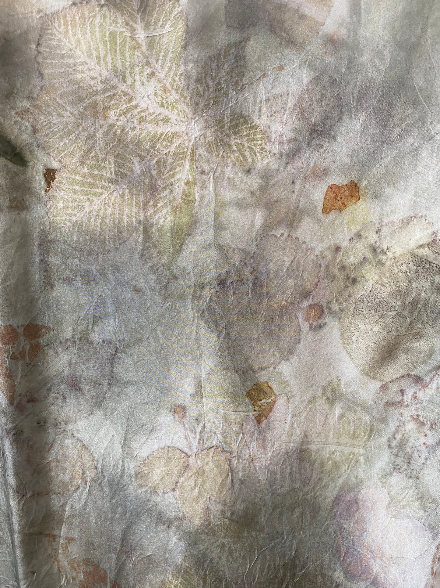 Stola seta stampa naturale A